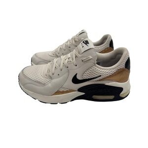 Nike Air Max Excee Womens Sneakers Light Bone Gold Black DZ2619-001 Size 9.5